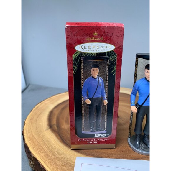 Hallmark Star Trek Dr. Leonard H. "Bones" McCoy Ornament 1997 Collectible Figuri - Picture 2 of 9